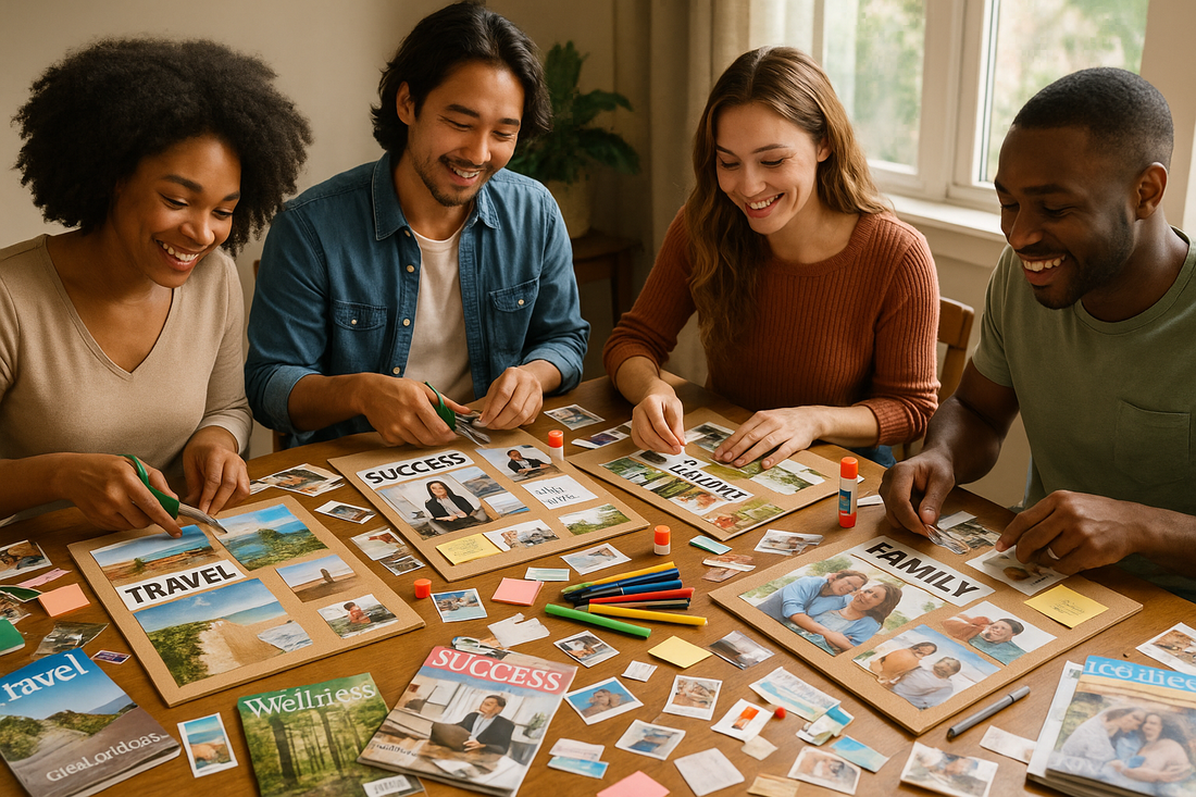 Create a Vision Board: Visualize Your Dreams