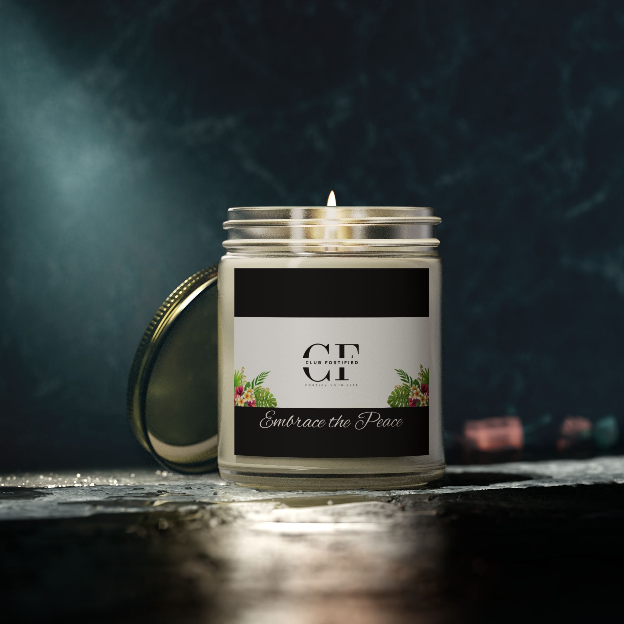 Scented Candles, Coconut Apricot Wax (4oz, 9oz)