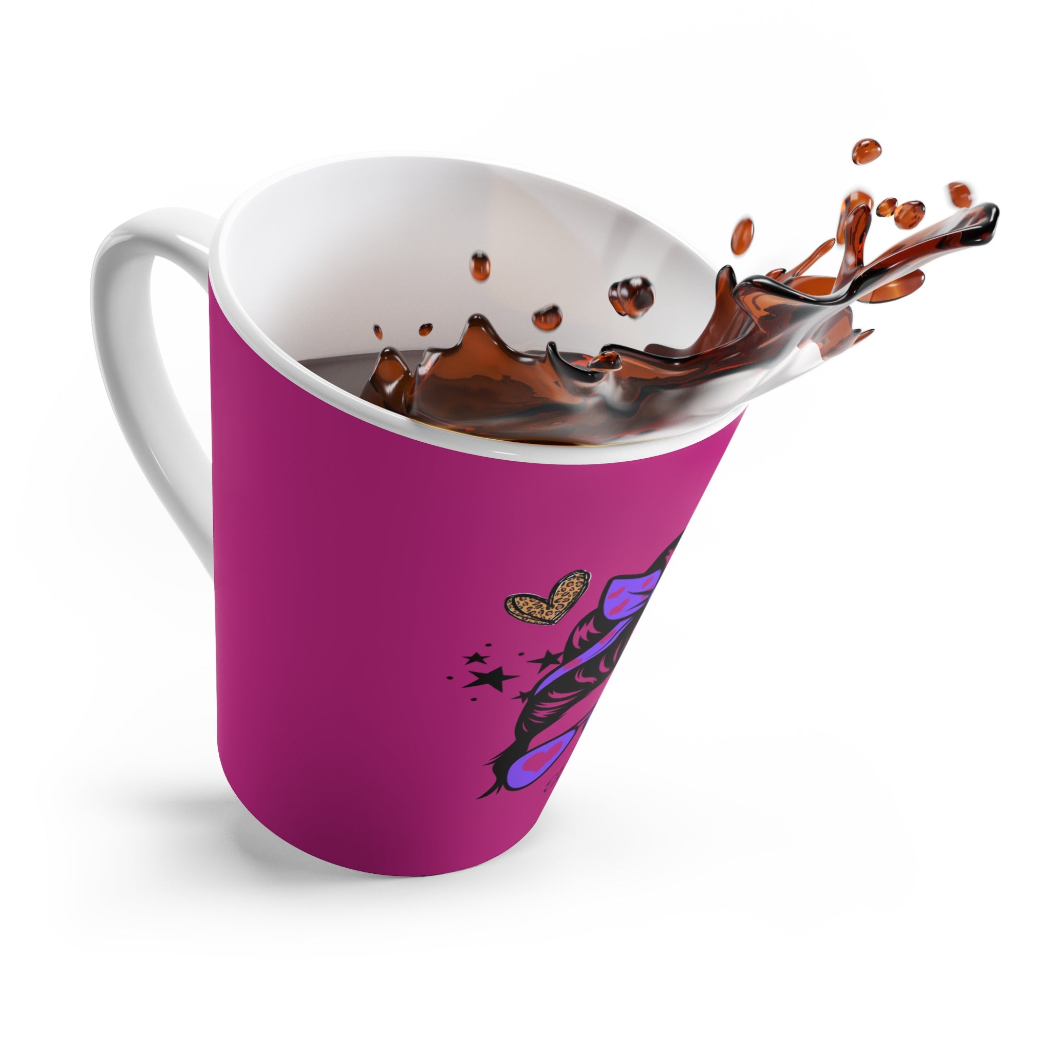 "Sweet Chic" Latte Mug 12 oz