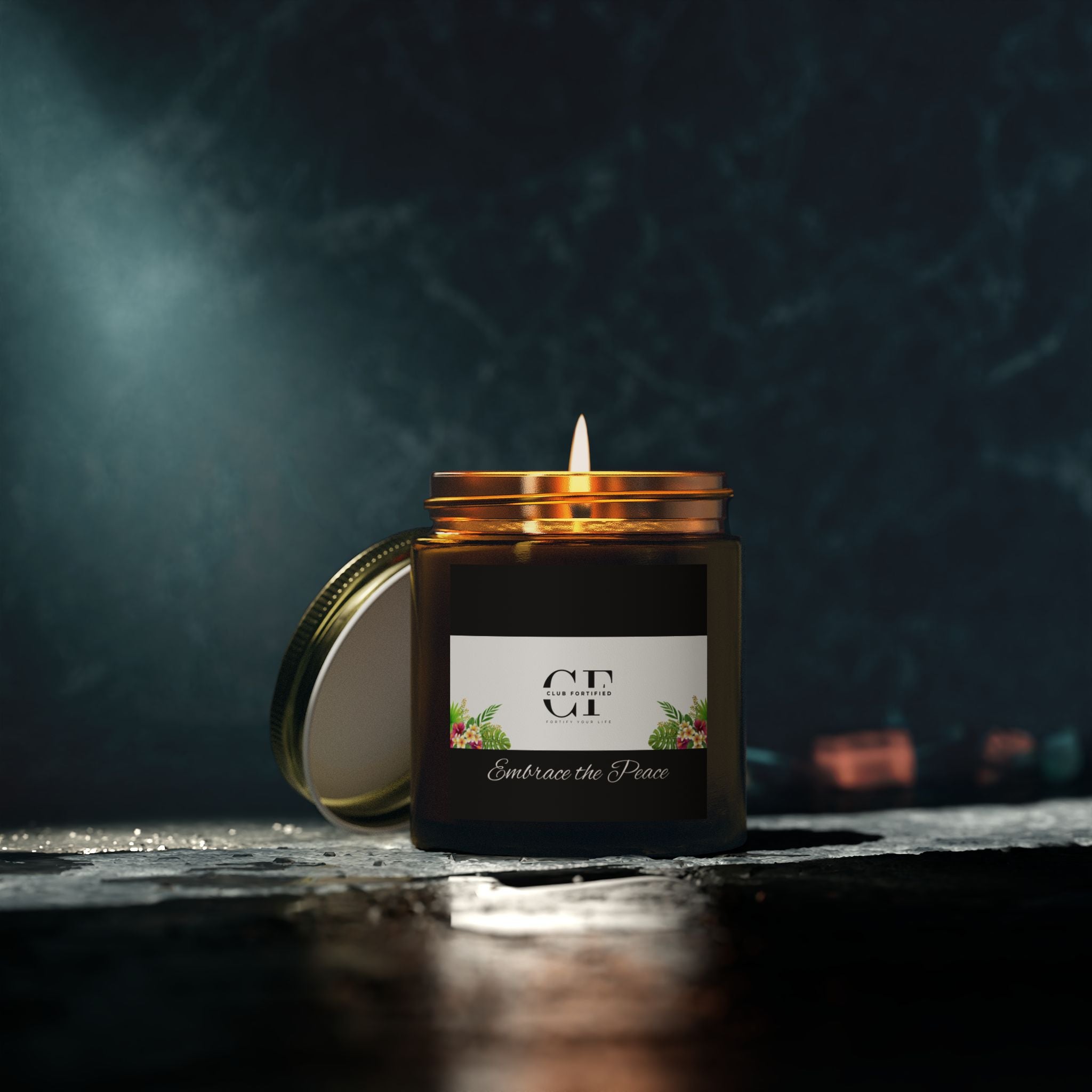 Scented Candles, Coconut Apricot Wax (4oz, 9oz)