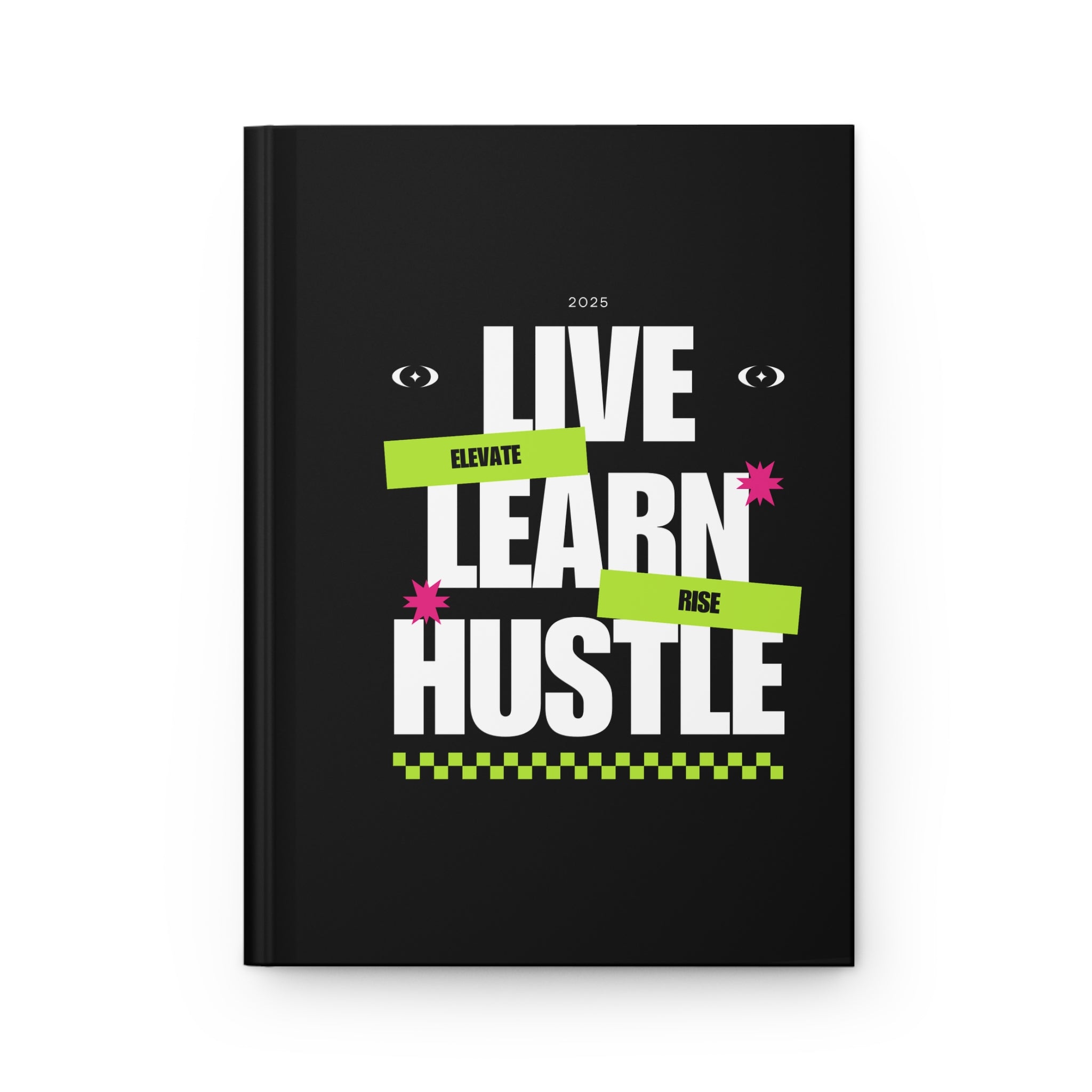Live-Learn-Hustle Hardcover Journal Matte
