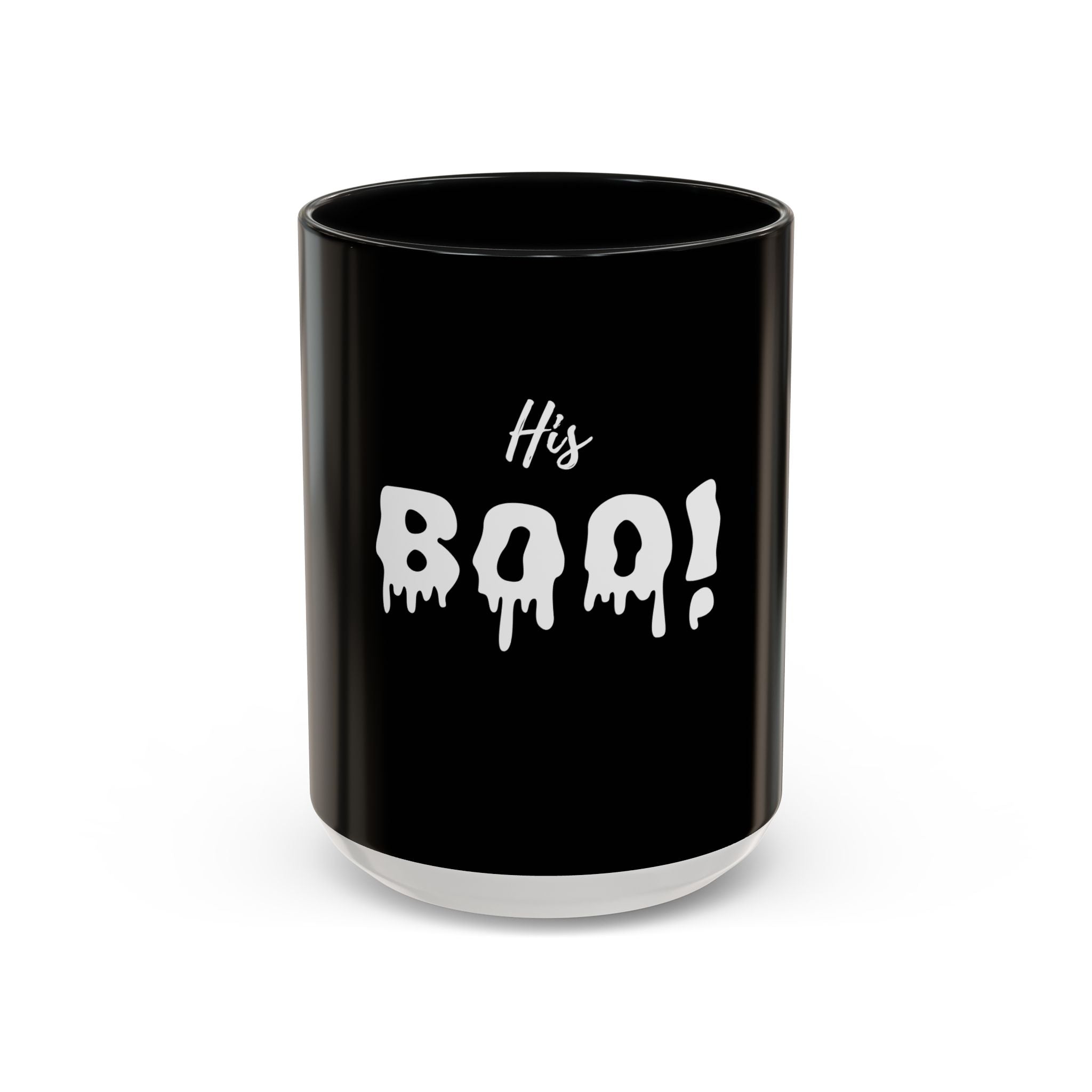 "His Boo" Accent Coffee Mug (11, 15oz)