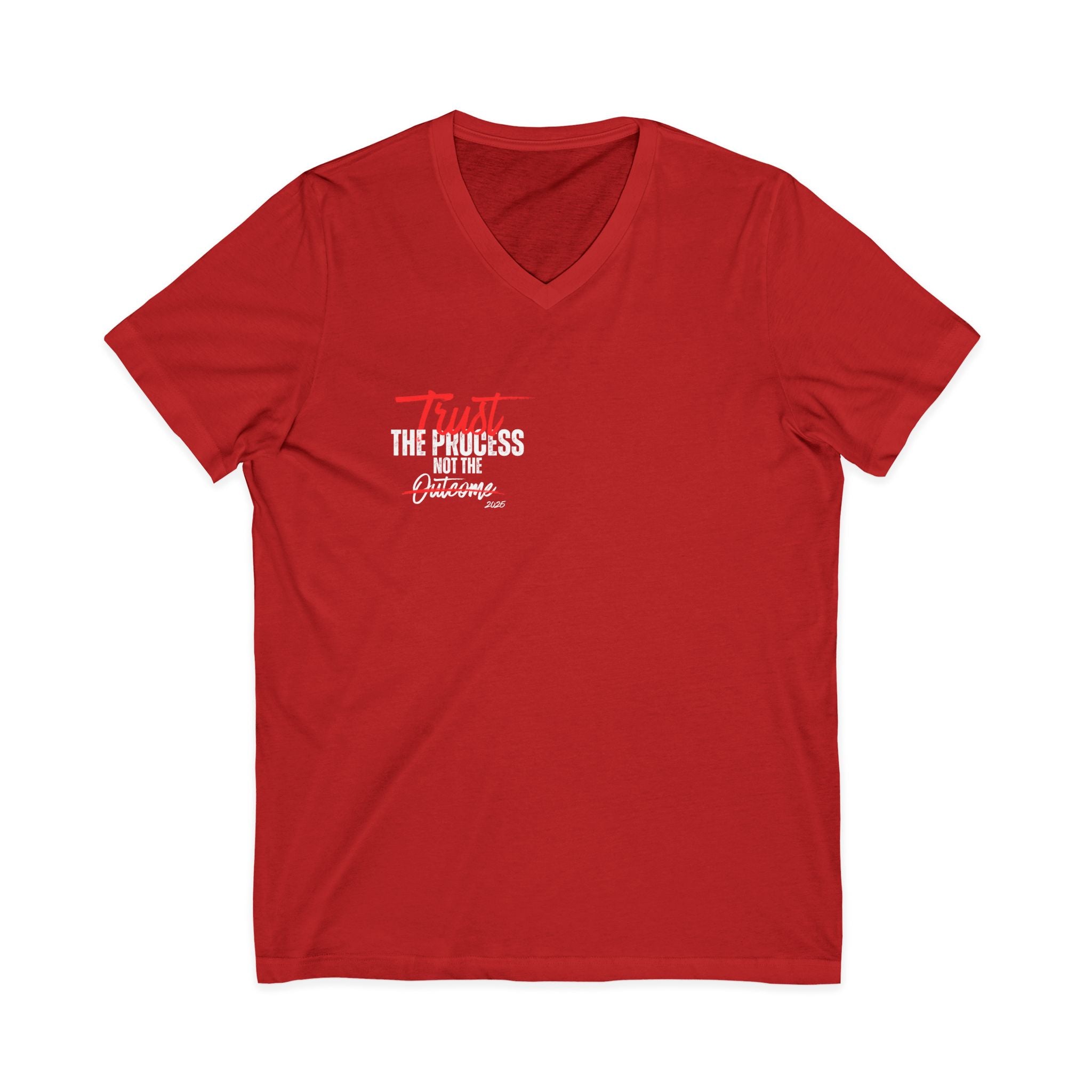 Unisex Jersey Short Sleeve V-Neck Tee
