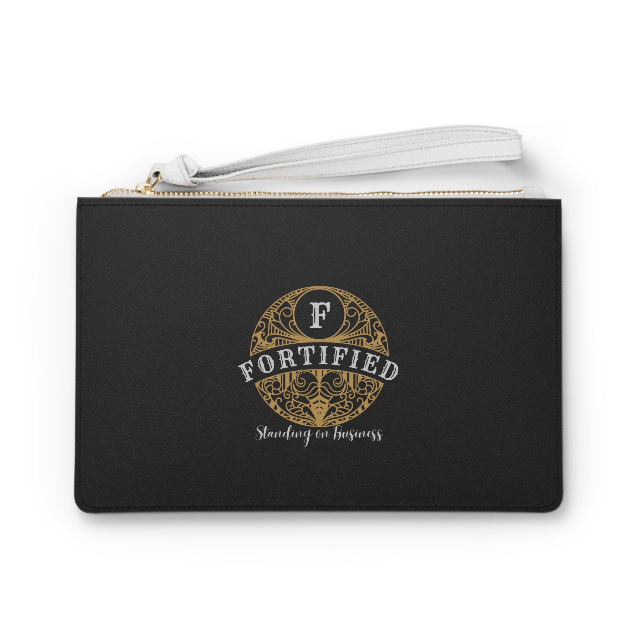 "Fortified-Standing on Business" Clutch Bag