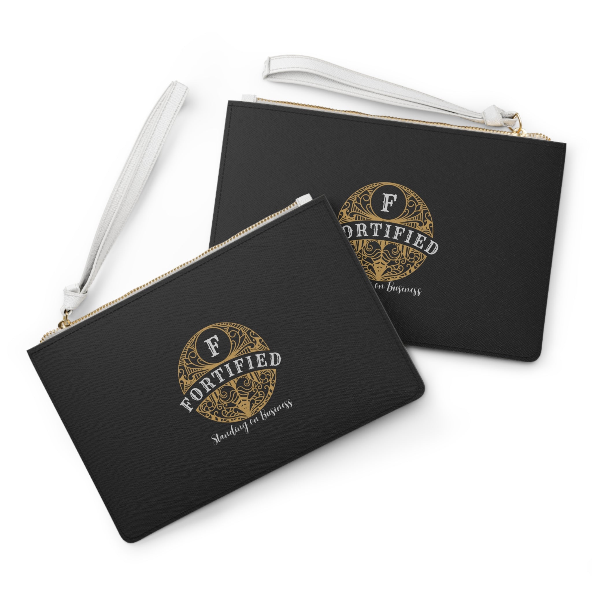 "Fortified-Standing on Business" Clutch Bag