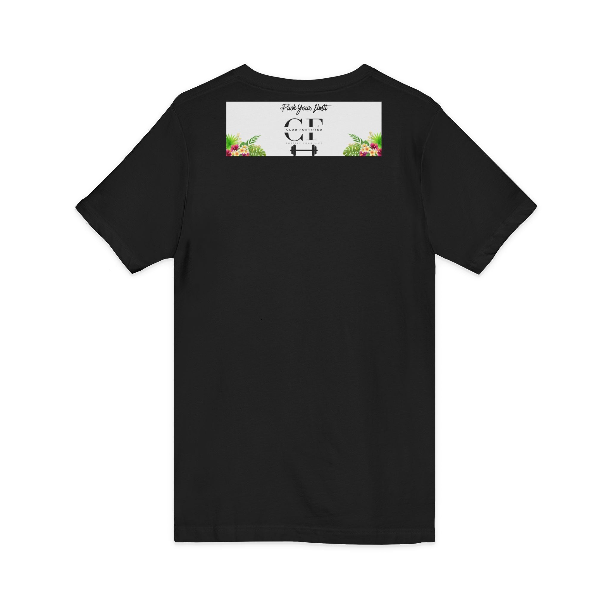 Unisex Jersey Short Sleeve V-Neck Tee