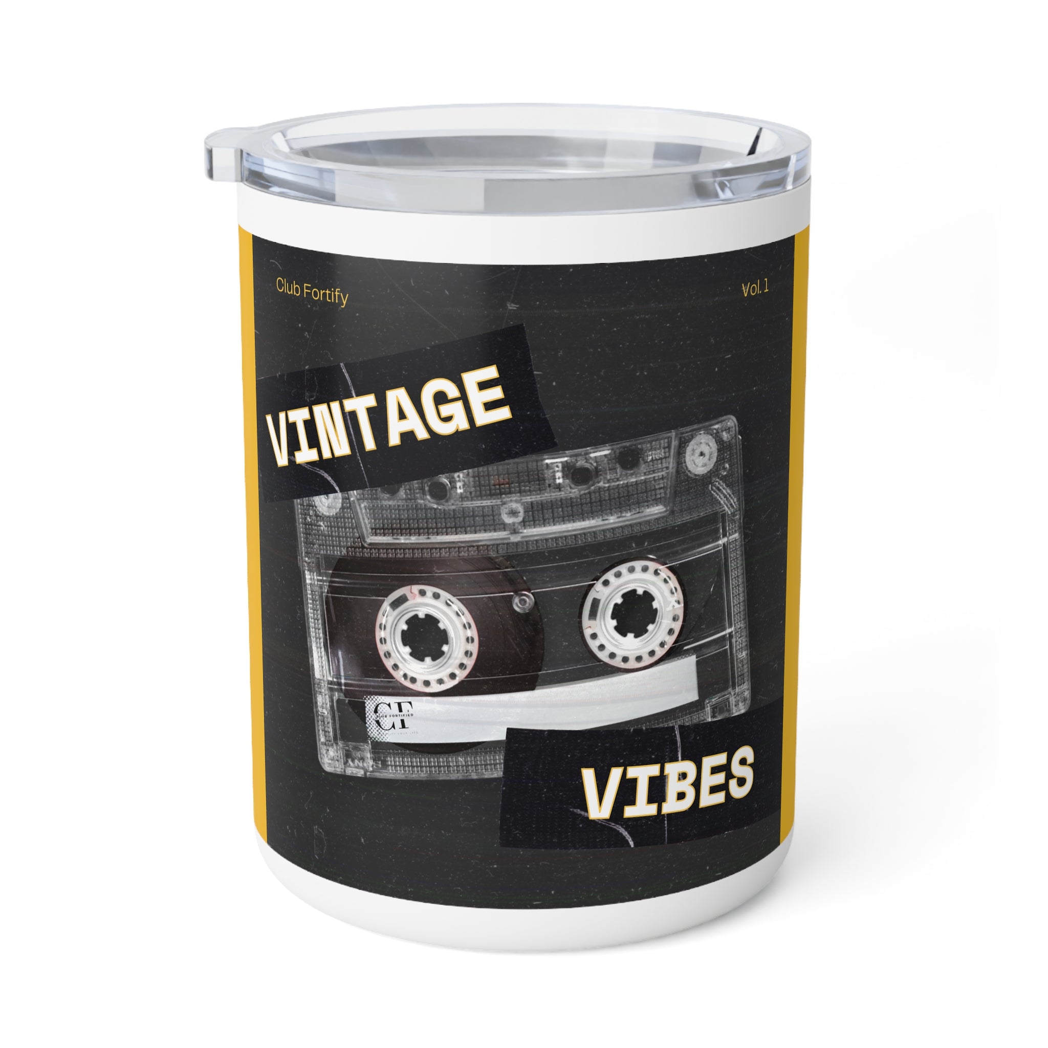 "Vintage Vibes" 10 oz Insulated Mug