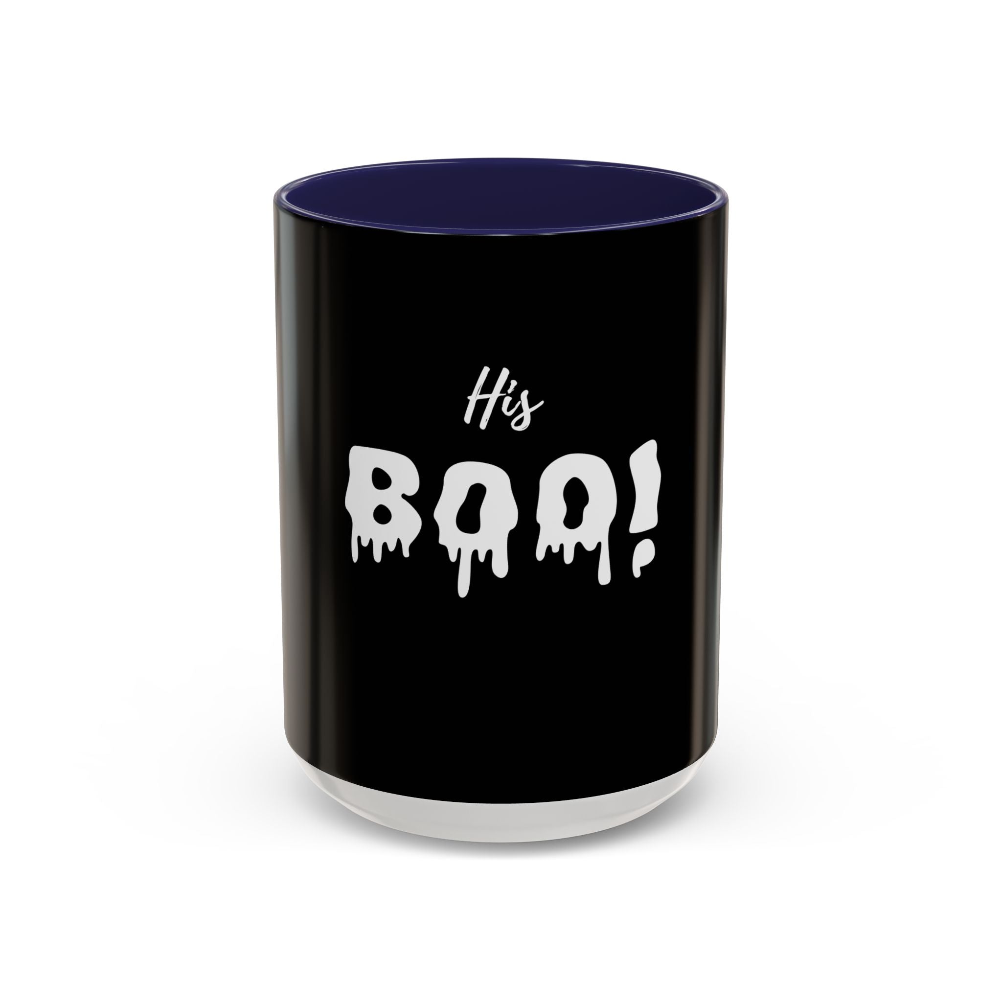 "His Boo" Accent Coffee Mug (11, 15oz)