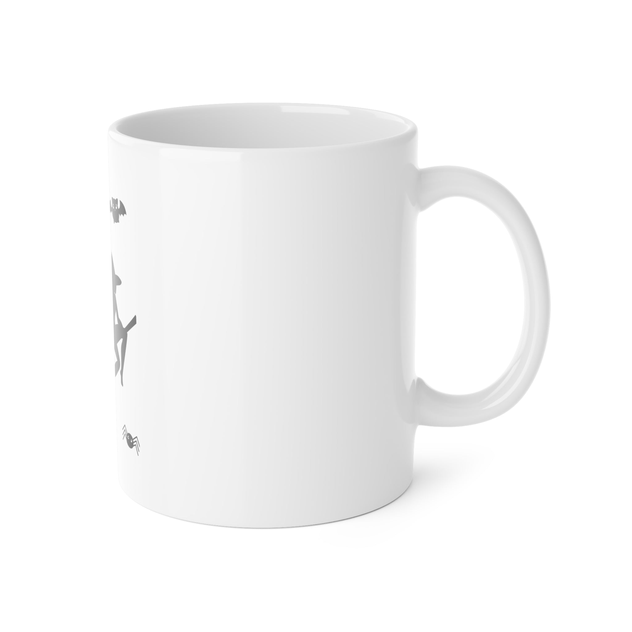 "Bad Witch Energy" White Ceramic Mug, 11oz