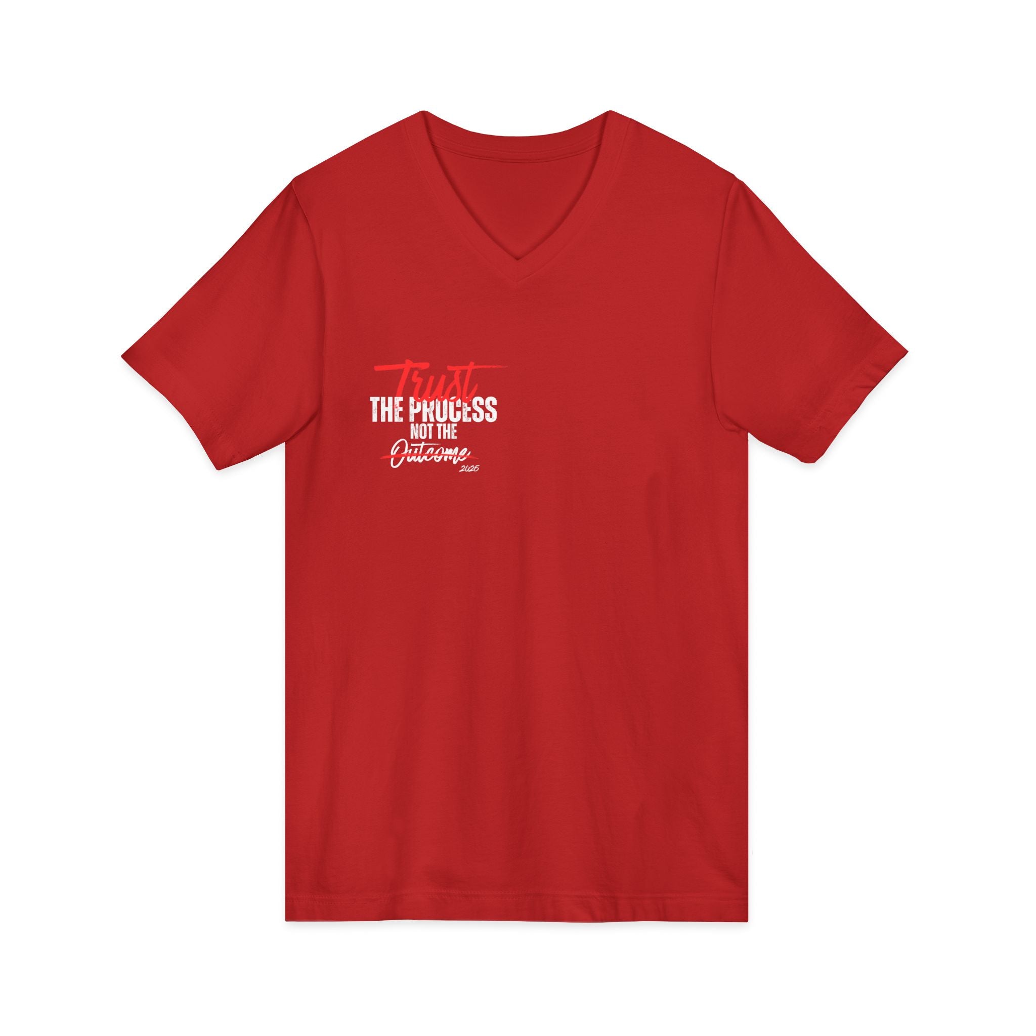 Unisex Jersey Short Sleeve V-Neck Tee