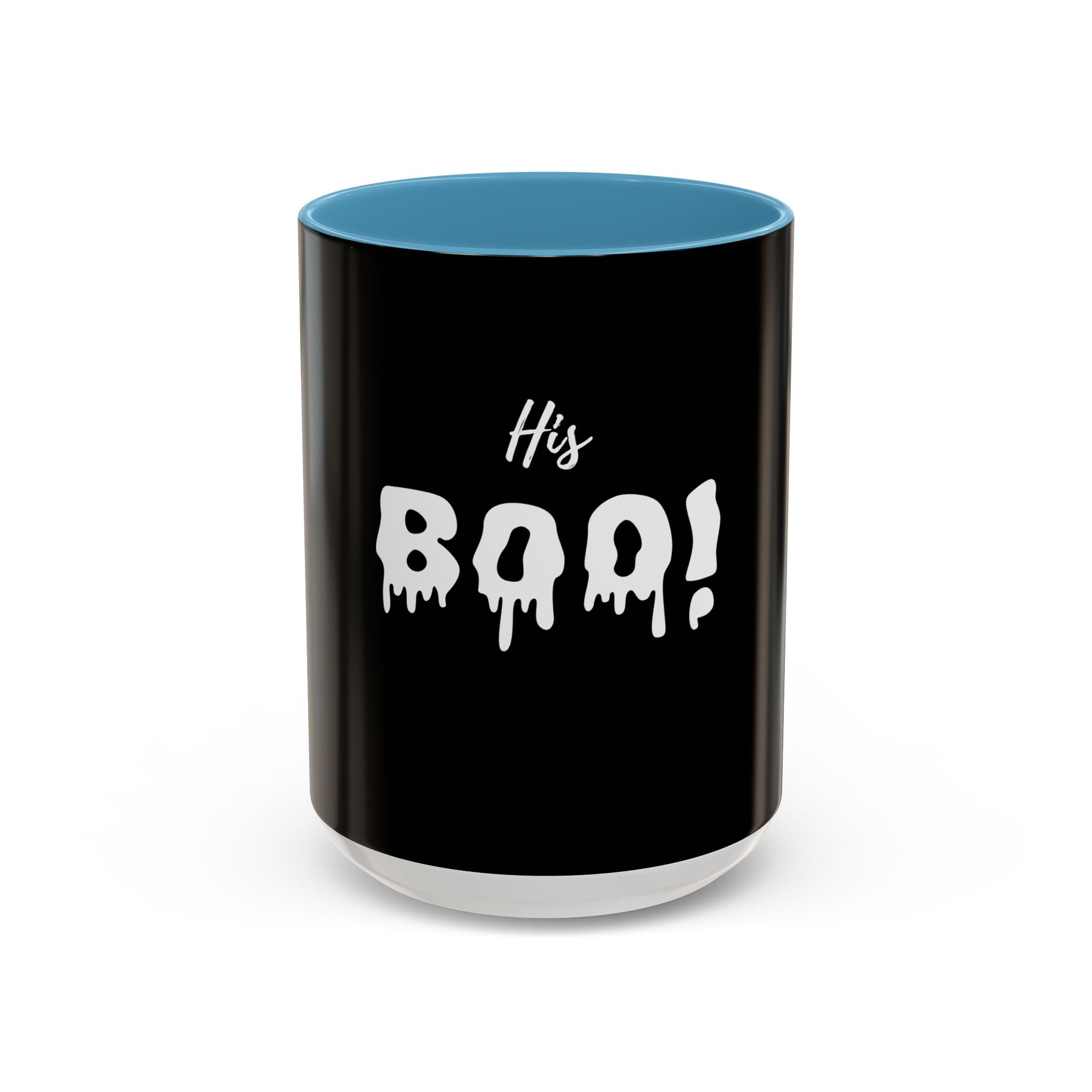 "His Boo" Accent Coffee Mug (11, 15oz)