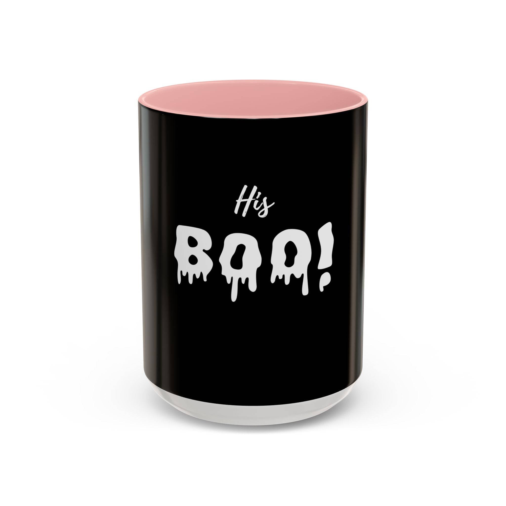 "His Boo" Accent Coffee Mug (11, 15oz)