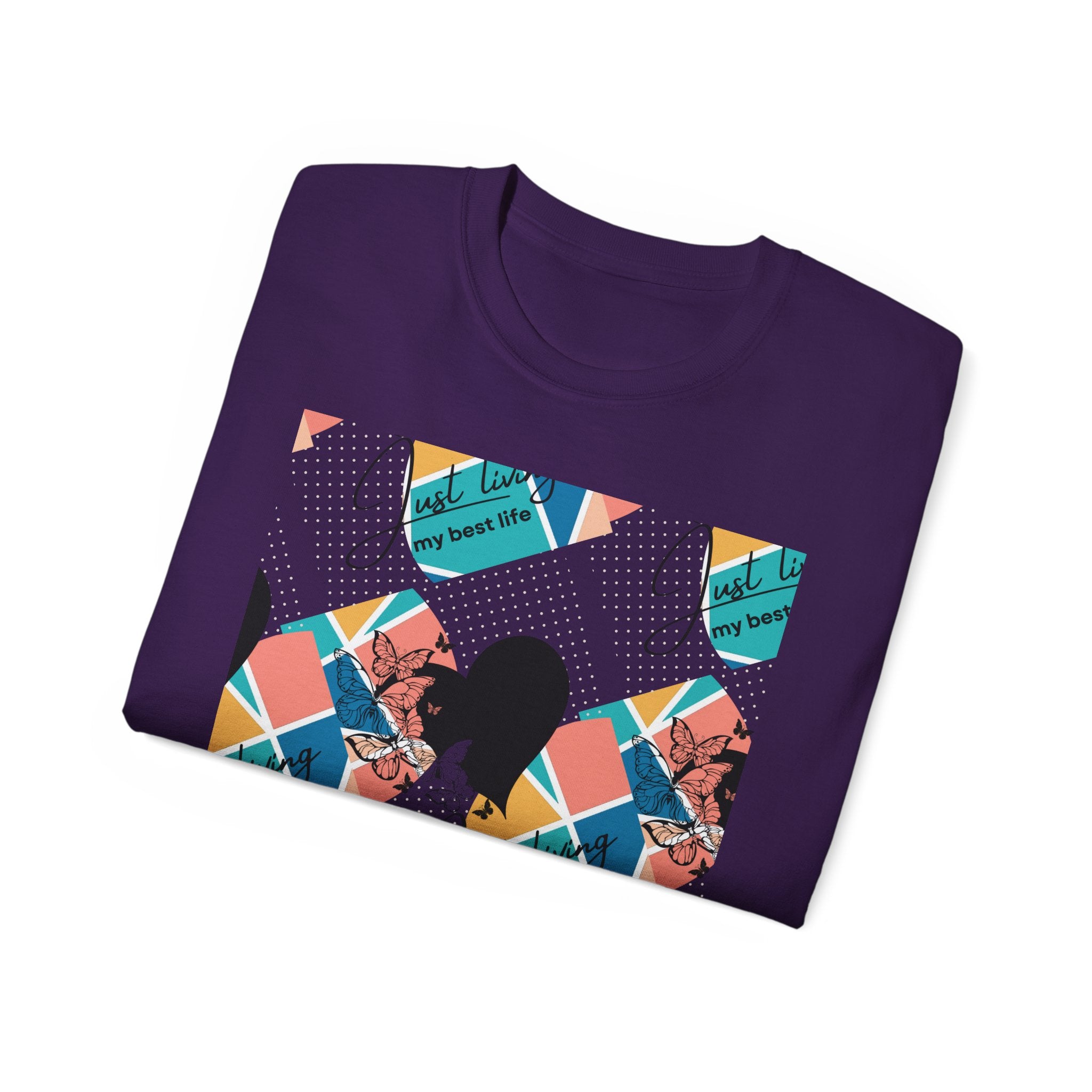 "Just Living My Best Life" Unisex Ultra Cotton Tee