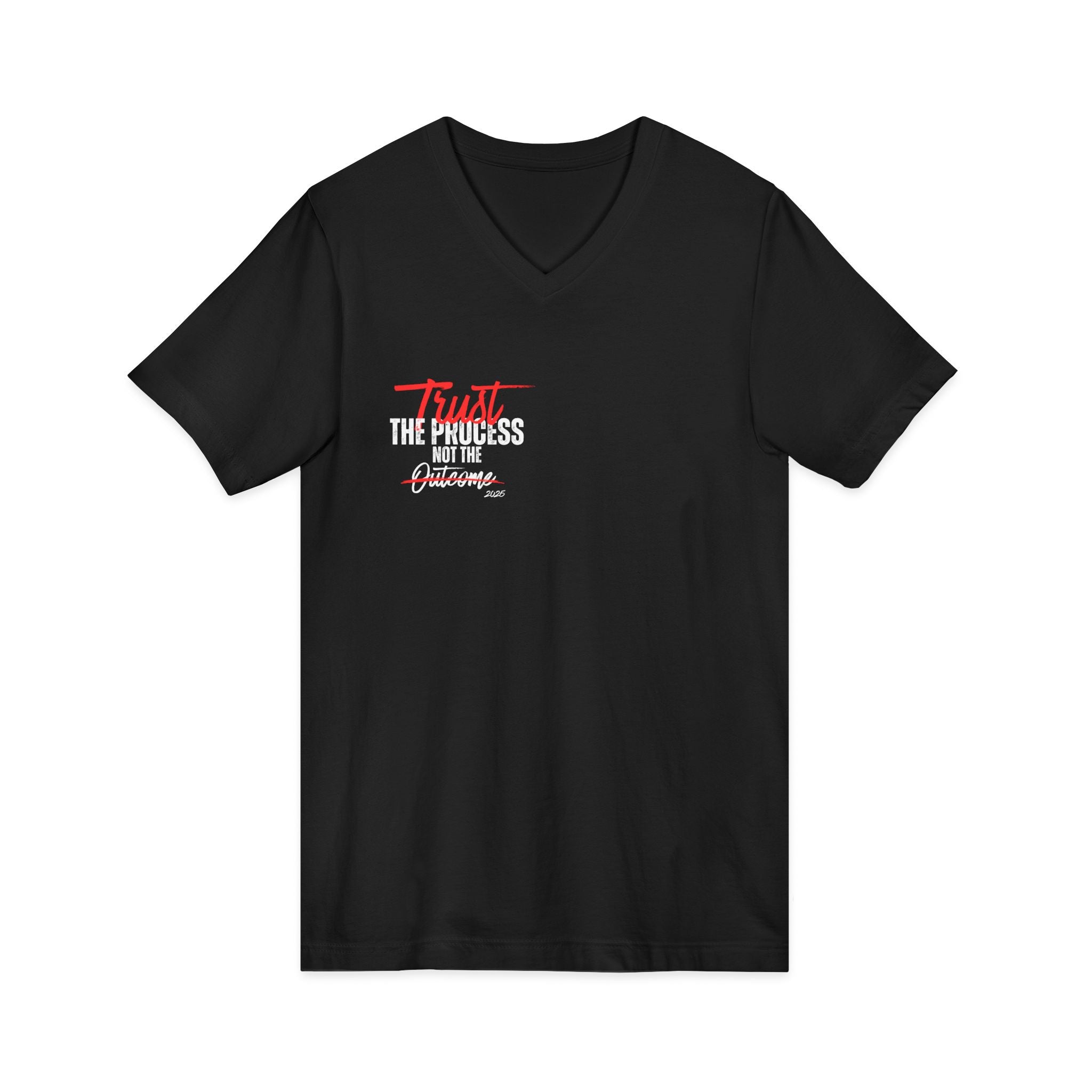 Unisex Jersey Short Sleeve V-Neck Tee