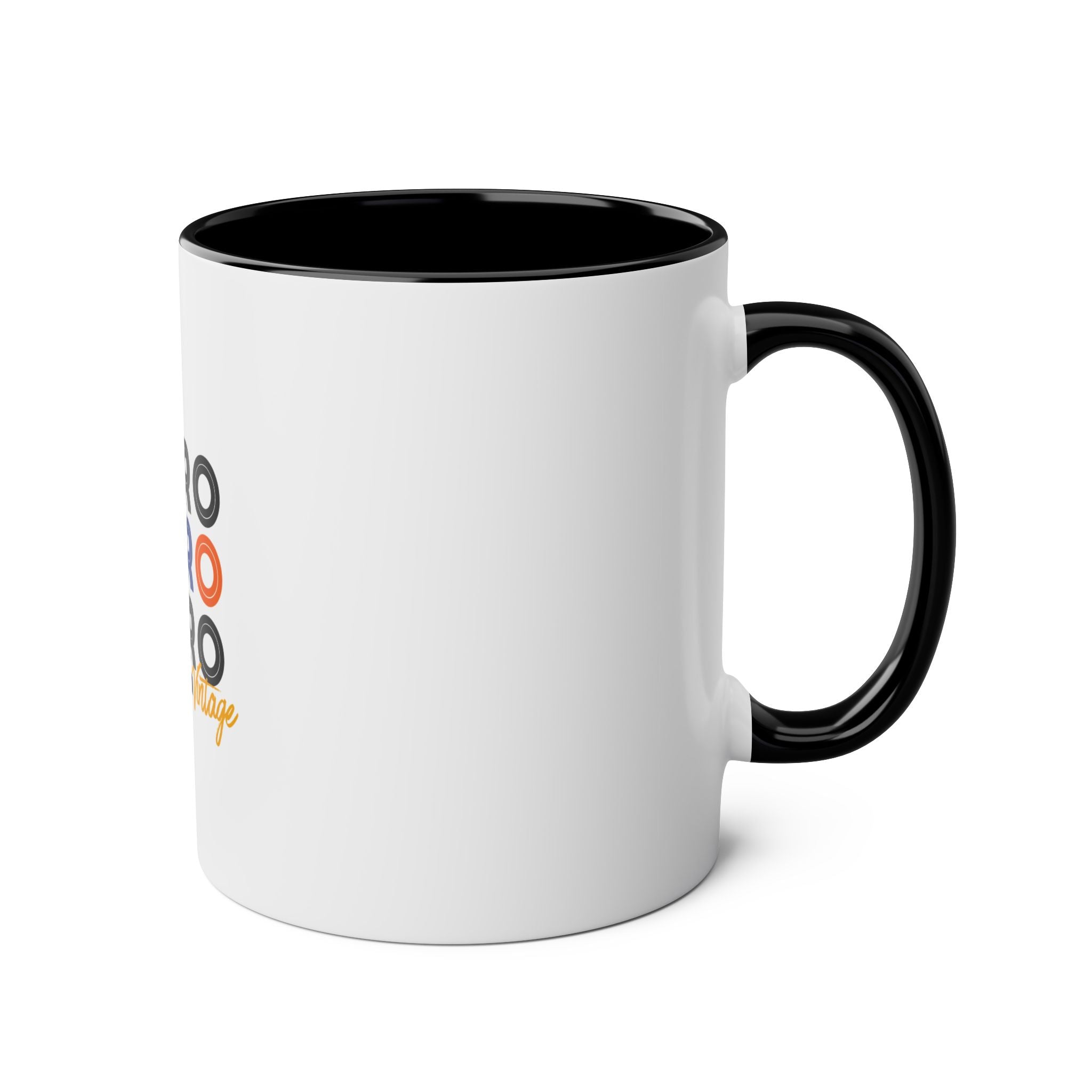 Vintage Retro 11Oz. Ceramic Coffee Mug