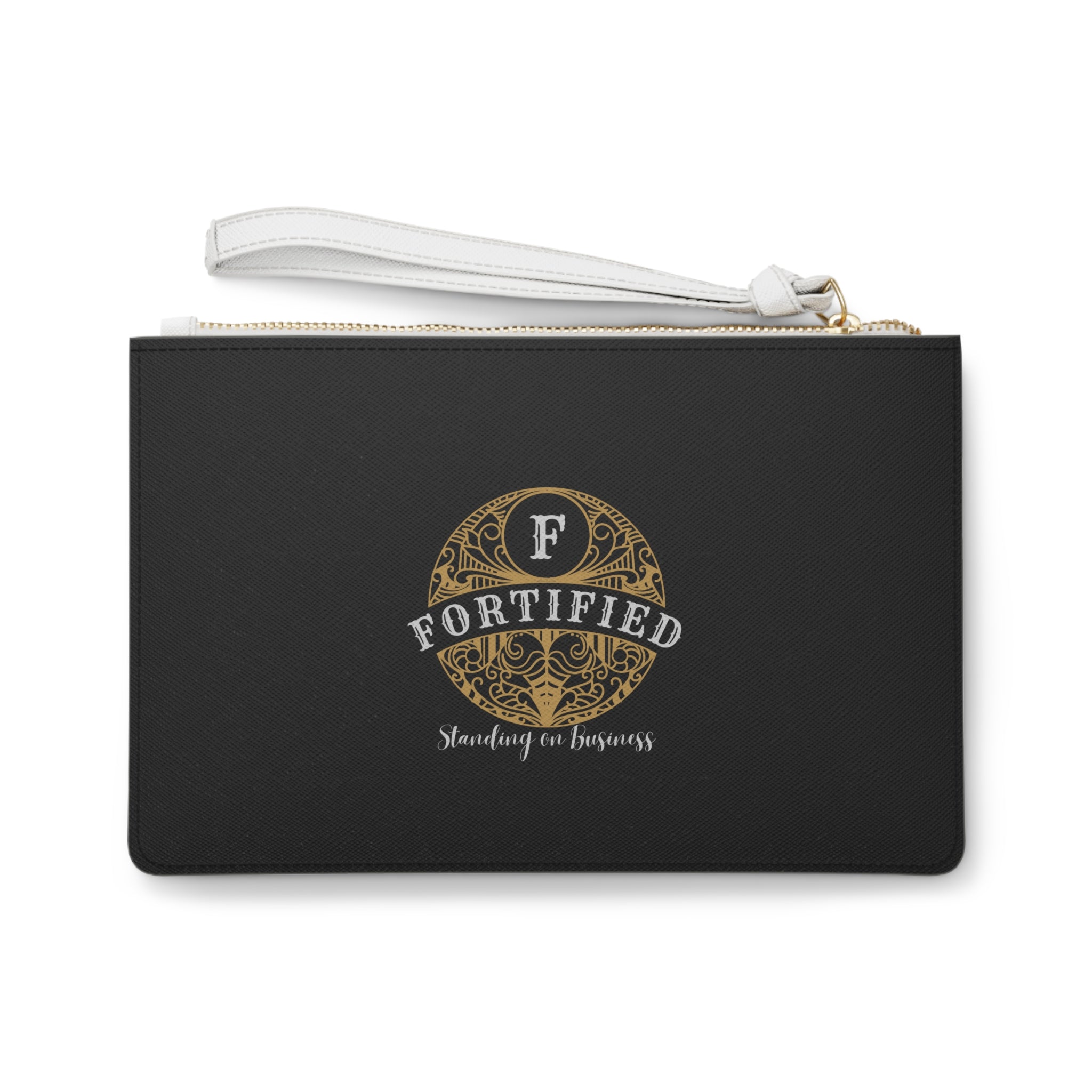 "Fortified-Standing on Business" Clutch Bag