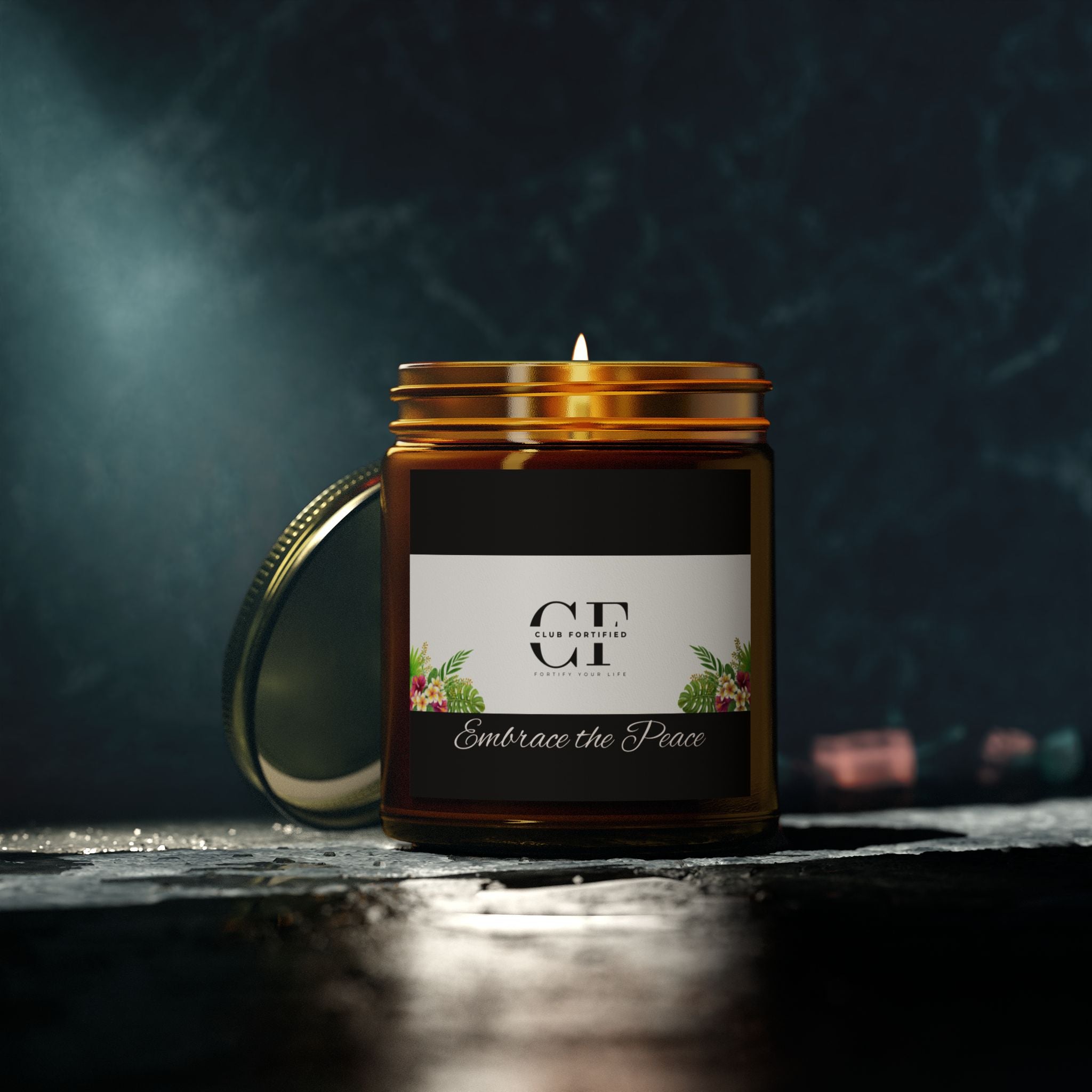Scented Candles, Coconut Apricot Wax (4oz, 9oz)