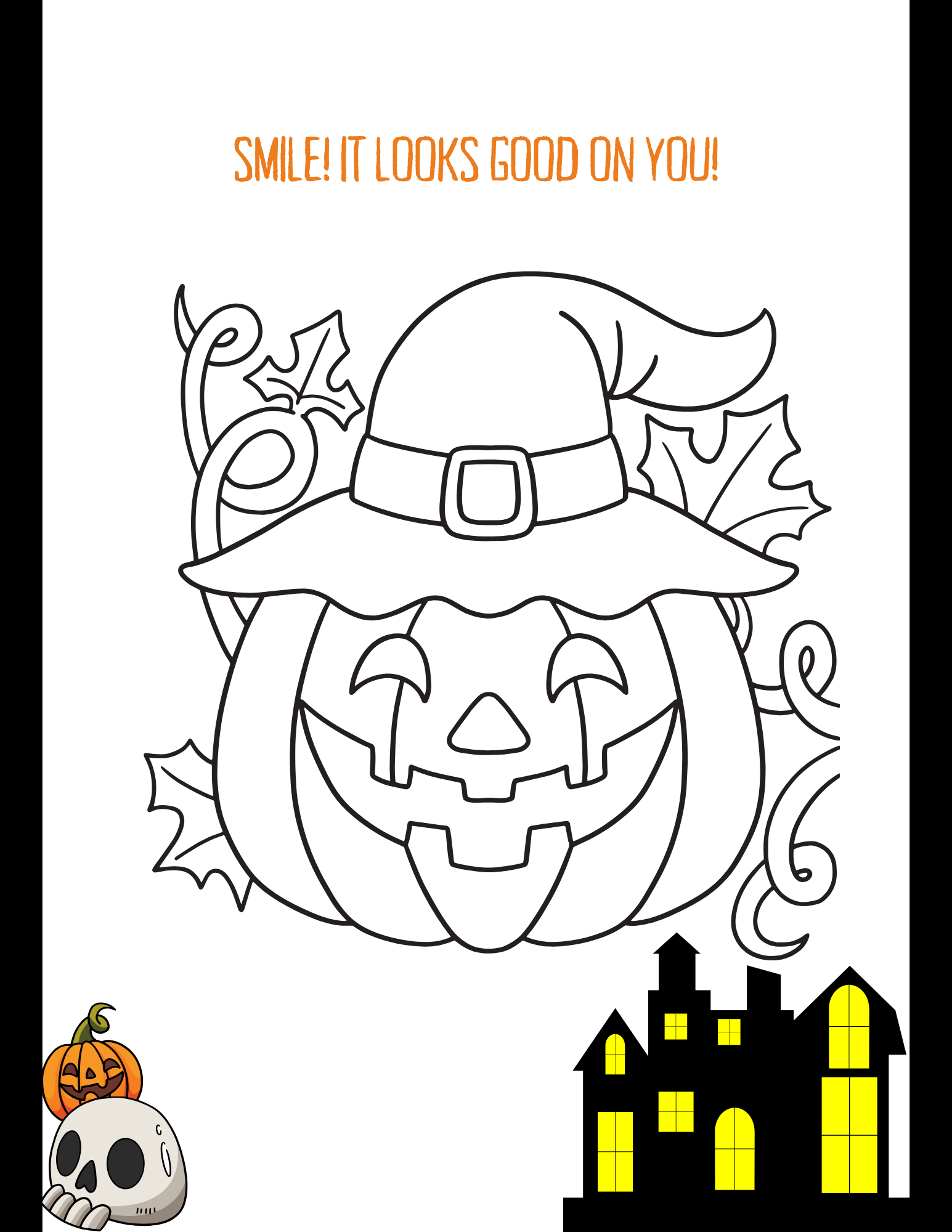 Monsters, Magic, & Candy 74 page Coloring Page