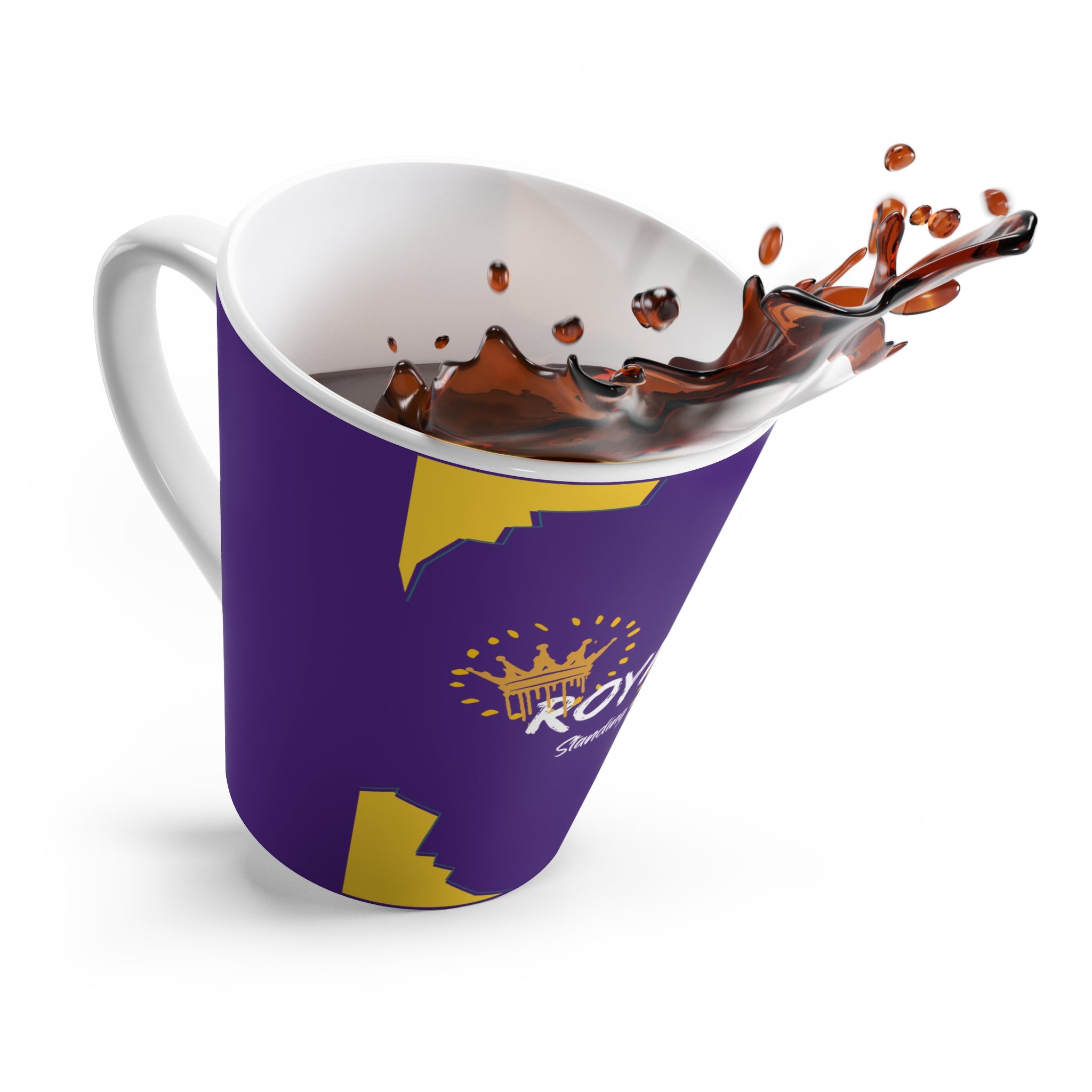 "Royalty-Standing on Business" Latte Mug