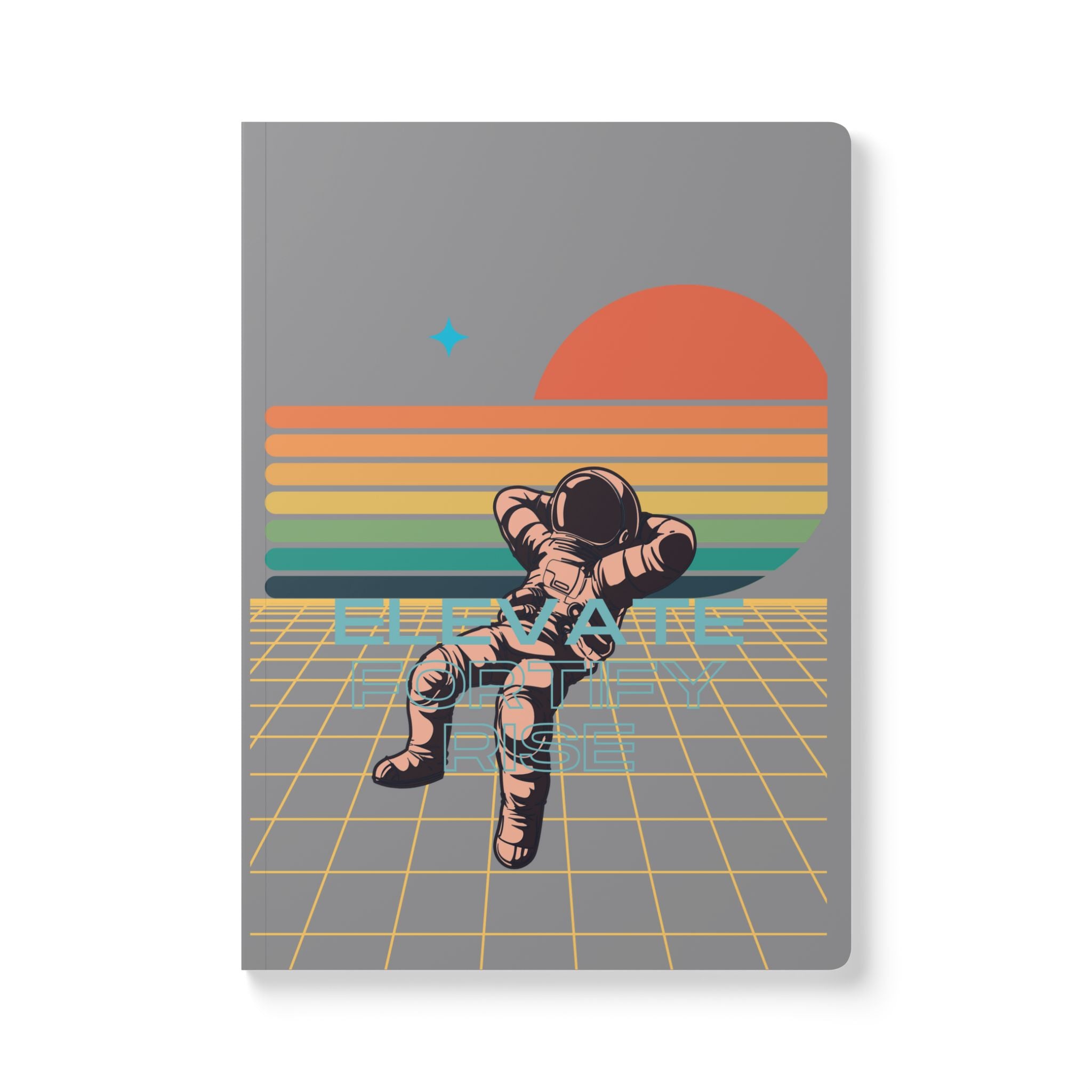 "Chill Astronaut" Soft Cover Journal