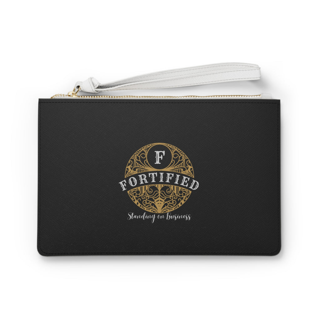 "Fortified-Standing on Business" Clutch Bag