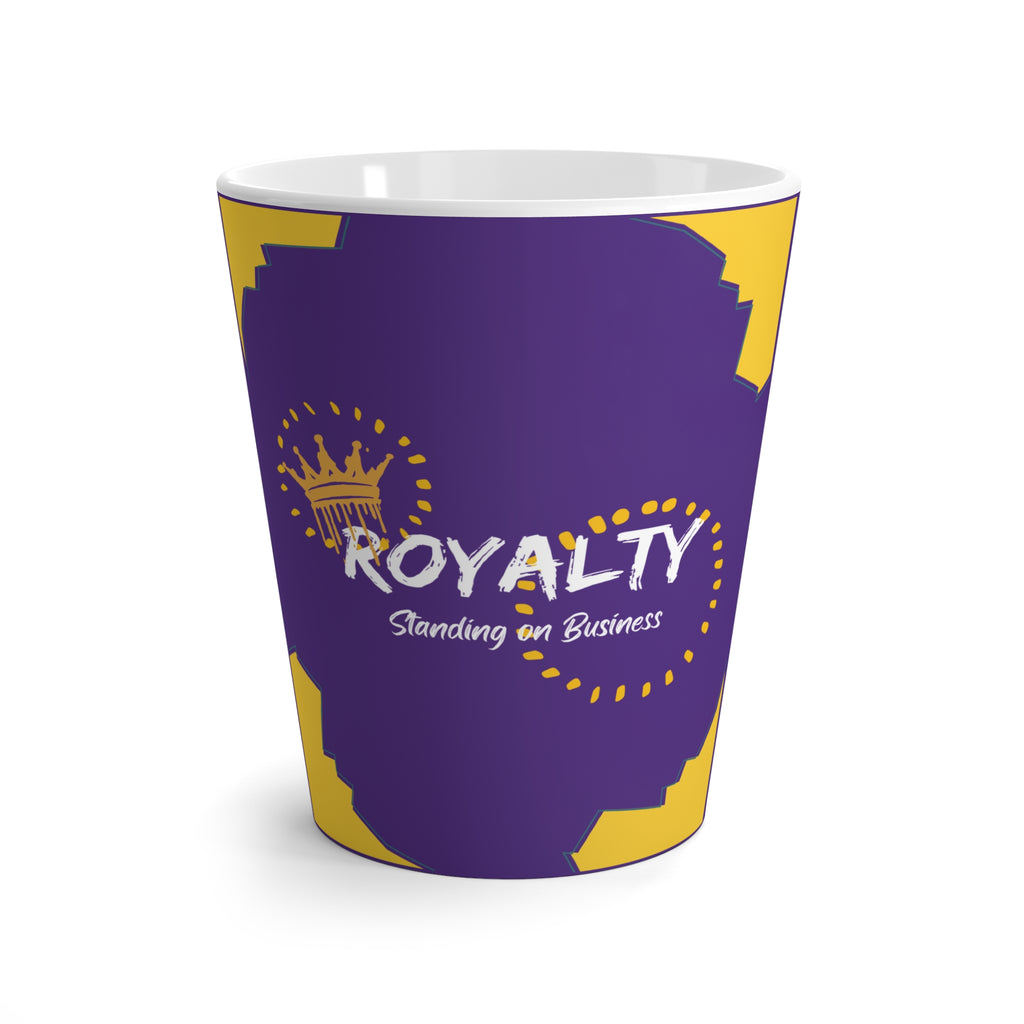 "Royalty-Standing on Business" Latte Mug