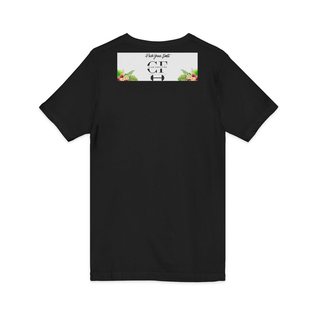 Unisex Jersey Short Sleeve V-Neck Tee
