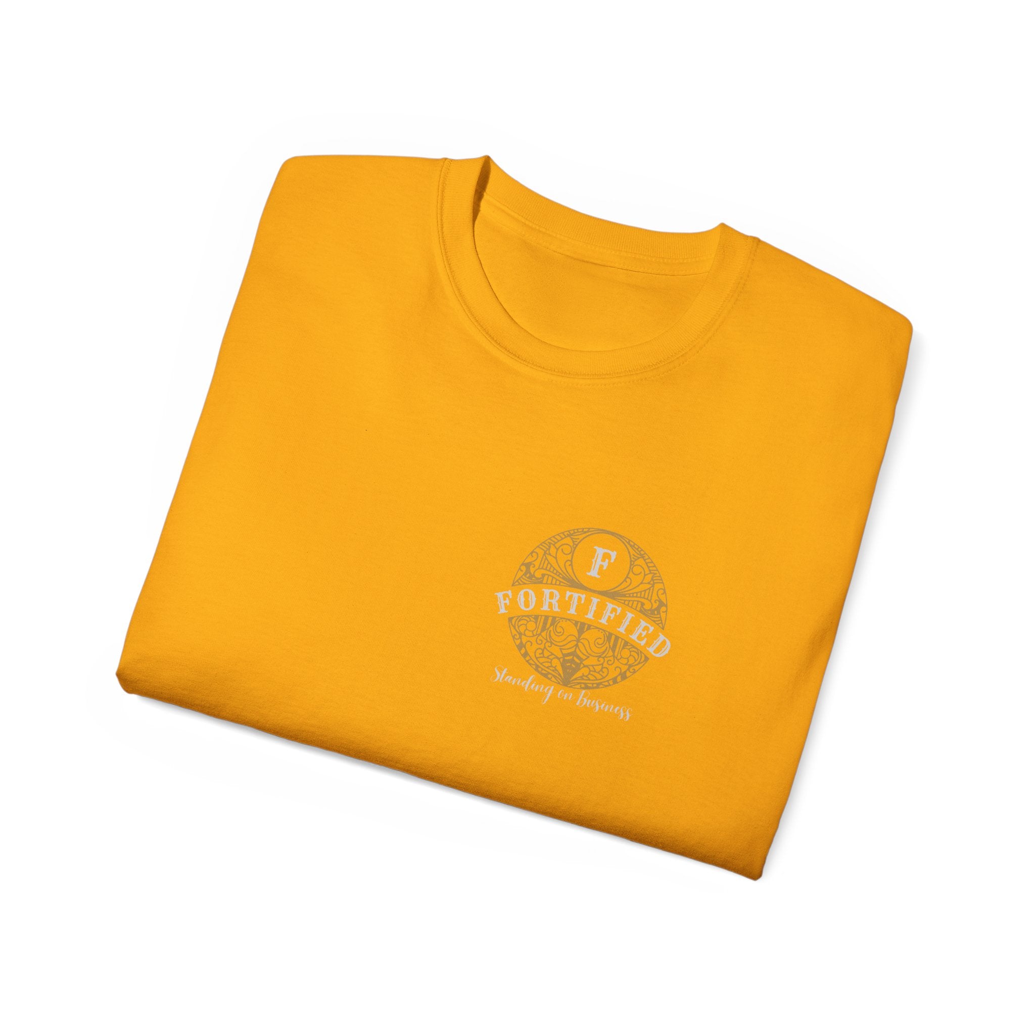 "Fortified- Standing on Business" Unisex Ultra Cotton Tee