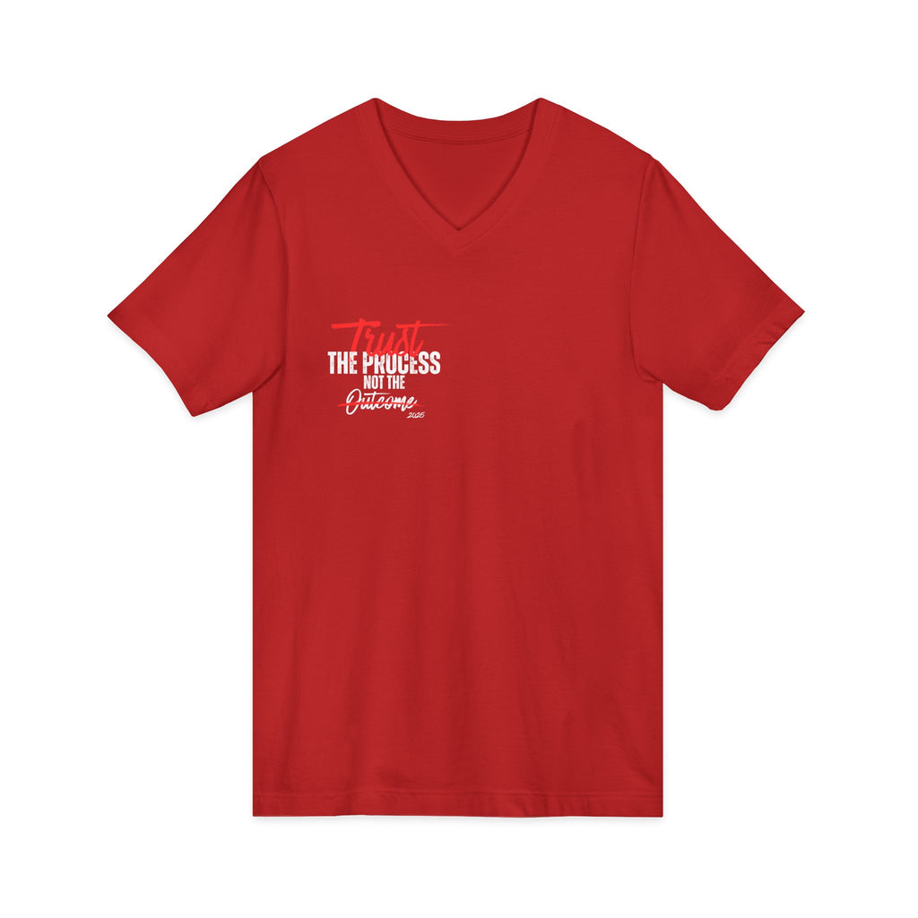 Unisex Jersey Short Sleeve V-Neck Tee